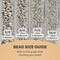 Miyuki Round Seed Beads, 11/0 Size, 8.5 Gram Tube, 4204, Galvanized Champagne